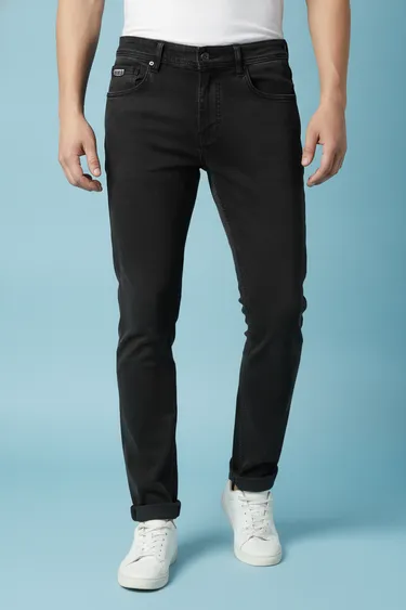 Men Jeans (Black) - Black