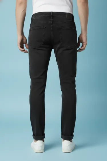 Men Jeans (Black) - Black