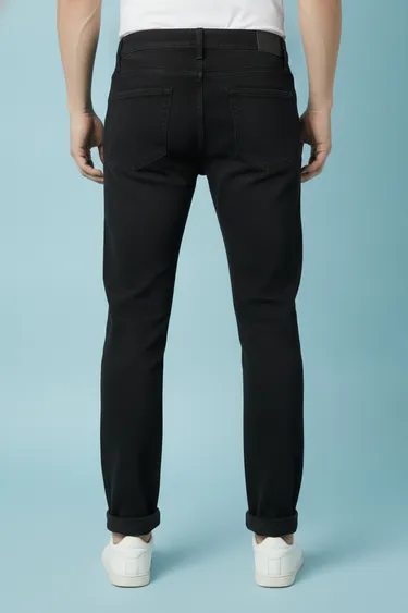 Men Jeans (Black) - Black