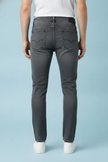 Men Jeans (Medium Grey) - Medium Grey