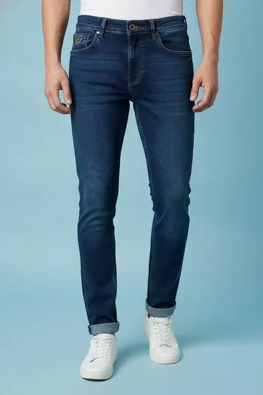Men Jeans (Dark Blue) - Dark Blue