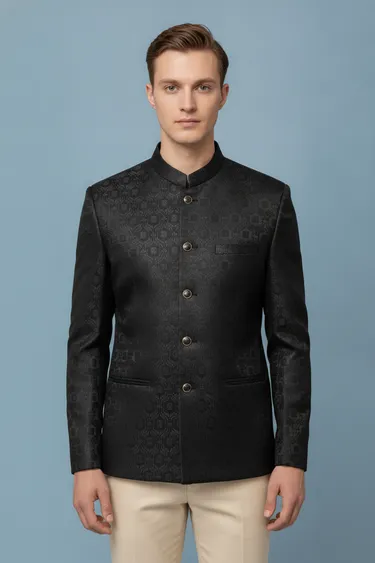 Men Jackets (Black) - Black