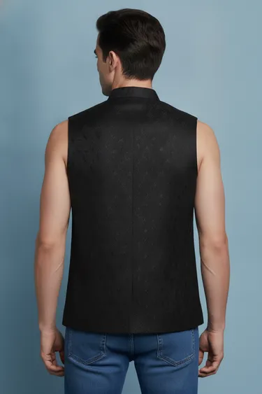 Men Jackets (Black) - Black