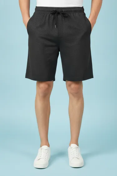 Men Boxers (Black) - Black