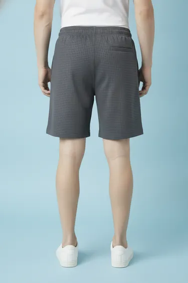 Men Boxers (Light Grey) - Dark Grey
