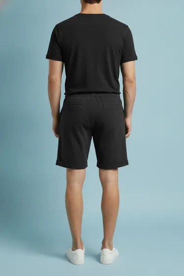 Mens Shorts (Black) - Black