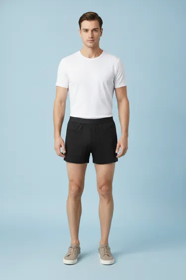 Men Briefs & Trunks (Black) - Black