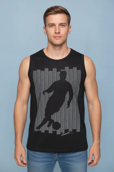 Men Sandos (Black) - Black