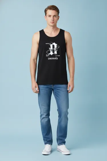 Men Sandos (Black) - Black