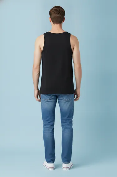 Men Sandos (Black) - Black