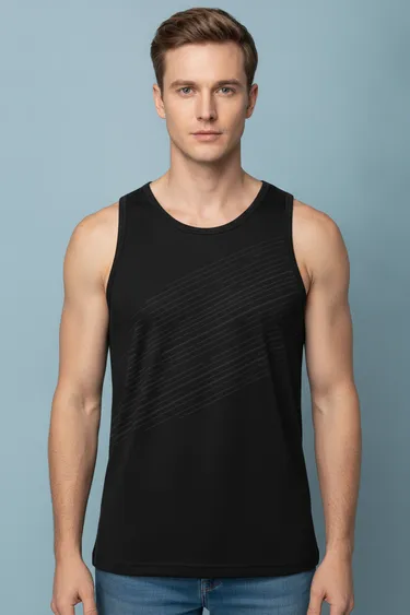 Men Sandos (Black) - Black