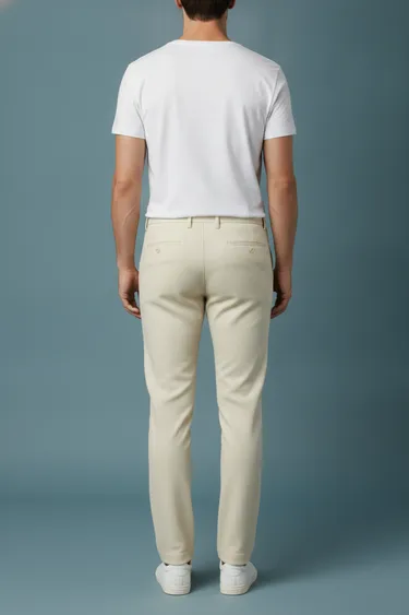 Men T-Shirts (Cream) - Cream