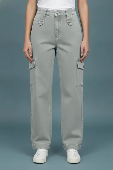 Women Track Pants & Joggers (Light Grey) - Light Grey