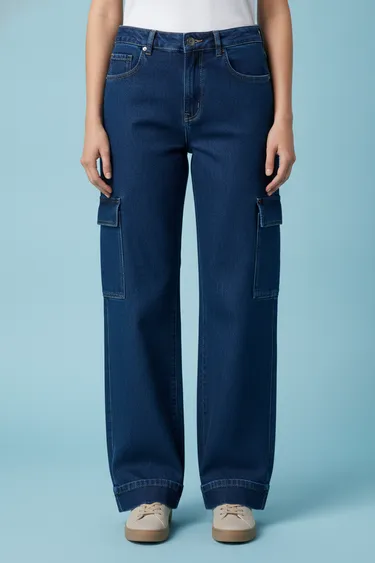 Women Track Pants & Joggers (Dark Blue) - Dark Blue