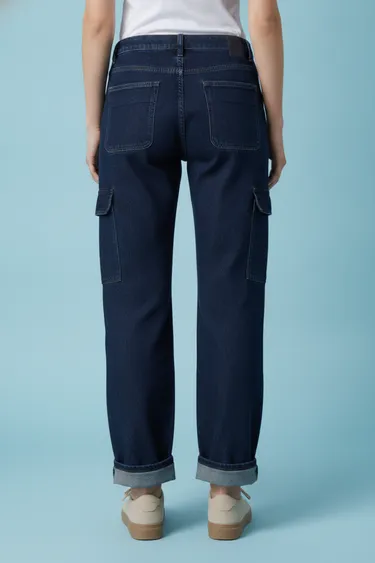 Women Track Pants & Joggers (Dark Blue) - Dark Blue