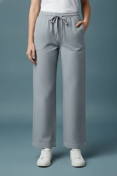 Women Track Pants & Joggers (Light Grey) - Light Grey