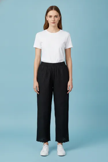 Women Skirts & Palazzos (Black) - Black