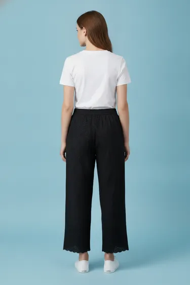 Women Skirts & Palazzos (Black) - Black