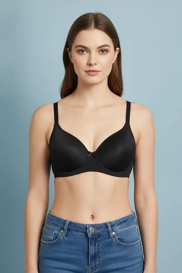 Women Bra (Black) - Black