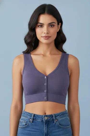 Women Bra (Purple) - Purple