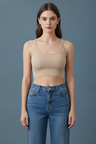 Women Bra (Wine) - Beige