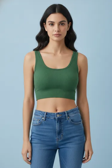 Women Bra (Wine) - Green