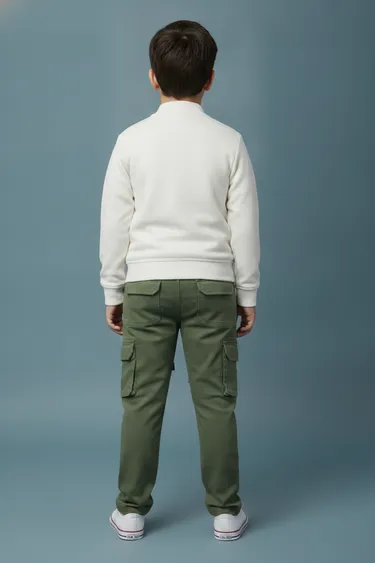 Kids Boy Baba Suits (Off White) - Off White