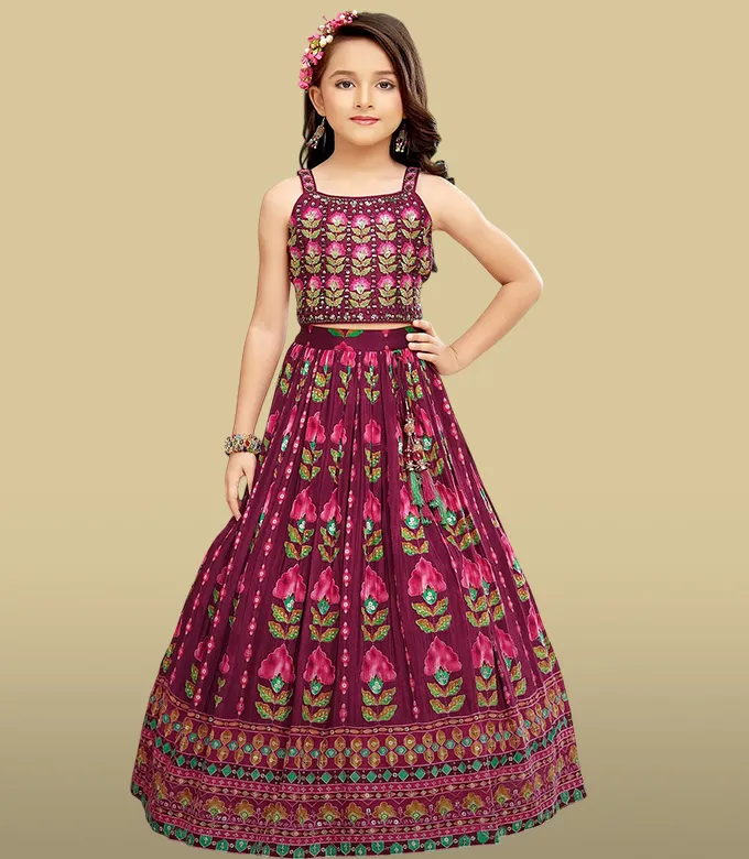 girls lehenga choli