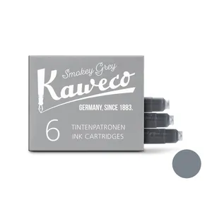 Kaweco Ink Cartridges Pack of 6 - Smoky Grey