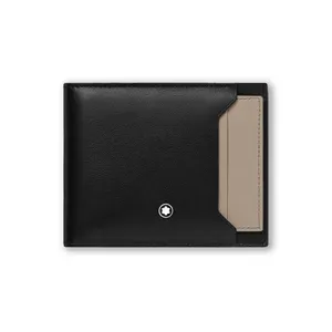 Montblanc Selection Soft 6CC Wallet With Removable Card Holder - Black