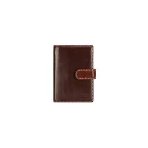 Jekyll & Hide Oxford Money clip Passport Holder - Mocha