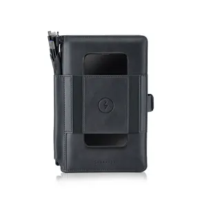 Sheaffer Superbook Mini 8000mAh Power Bank Organizer - Grey