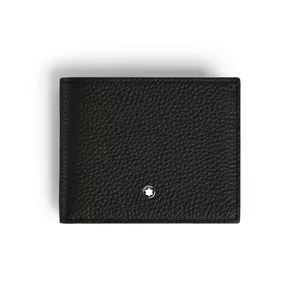 Montblanc Grain 4CC Wallet with Coin Case - Black