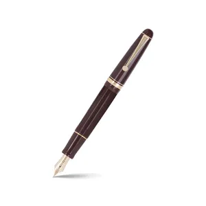 Pilot 2158 Custom 74 Dark Red Fountain Pen-Medium
