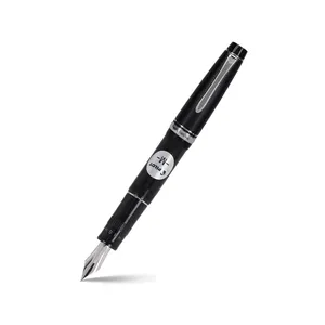 Pilot 2294 Justus 95 Net Black with Silver Trims Fountain Pen-Medium