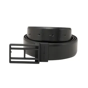Tommy Hilfiger Black & Black Clapham Reversible Belt - Extra Large