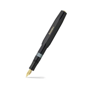 Kaweco Piston Classic Sport Premium Black/Gold Fountain Pen-Medium