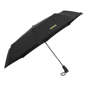 Boss Pocket umbrella Double B Black & Gold