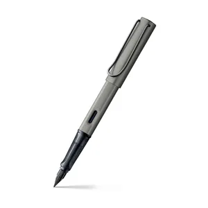 Lamy LX 057 Fountain Pen Medium Ruthenium With Ruthenium Metal Clip