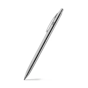 Fisher Space CH4 Shuttle Ballpoint pen with Click and release button mechanism Chrome