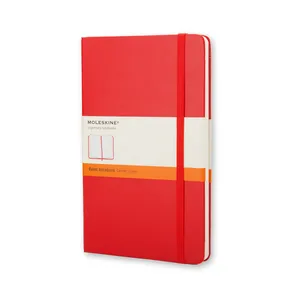Moleskine Classic Pocket Size Hard Cover Notebook (Ruled) - Red