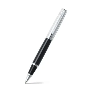 Sheaffer Gift 300 Rollerball Pen Glossy Black and Chrome with Chrome-Plated Trim