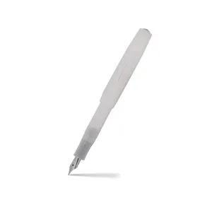 Kaweco Frosted Sport Medium Fountain Pen with Optional Clip Natural Coconut