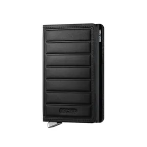 Secrid Slimwallet Embossed Lines Sei-Black