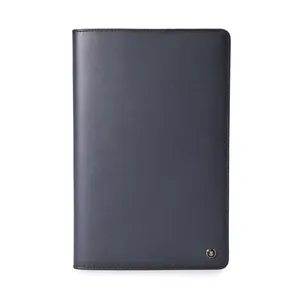 Lapis Bard Ducorium A5 Leather Notebook Jacket - Navy Blue
