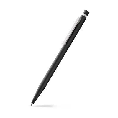 Lamy Cp1 156 Pencil 0.7 Mm Black With Stainless Steel Trim