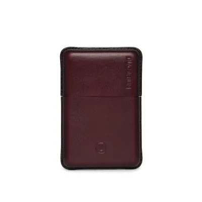 Lapis Bard Ducorium Bordeaux Moulded Card Case