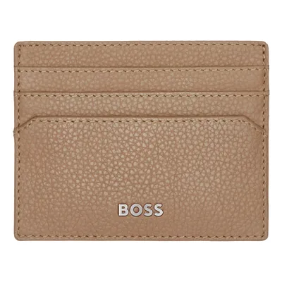Hugo Boss Card Holder Classic Grained Camel