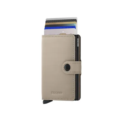 Secrid Miniwallet Matte Desert Cream