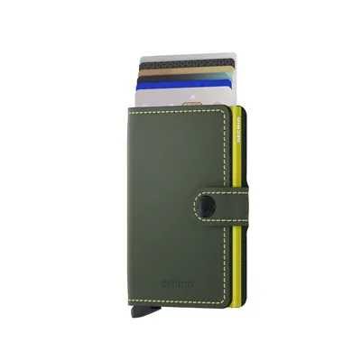 Secrid Miniwallet Matte Green & Lime